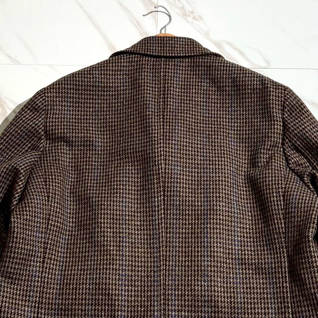 極美品 2023AW ボリオリ SHIRT NECK COAT カシミヤ混 48