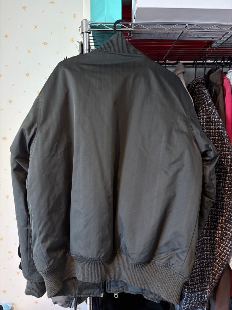 Stüssy カーキ MA-1 フライトジャケット M