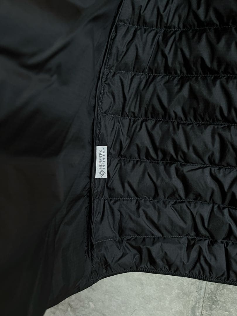 THE NORTH FACE シェルカーディガン　インナーダウン　L ブラック