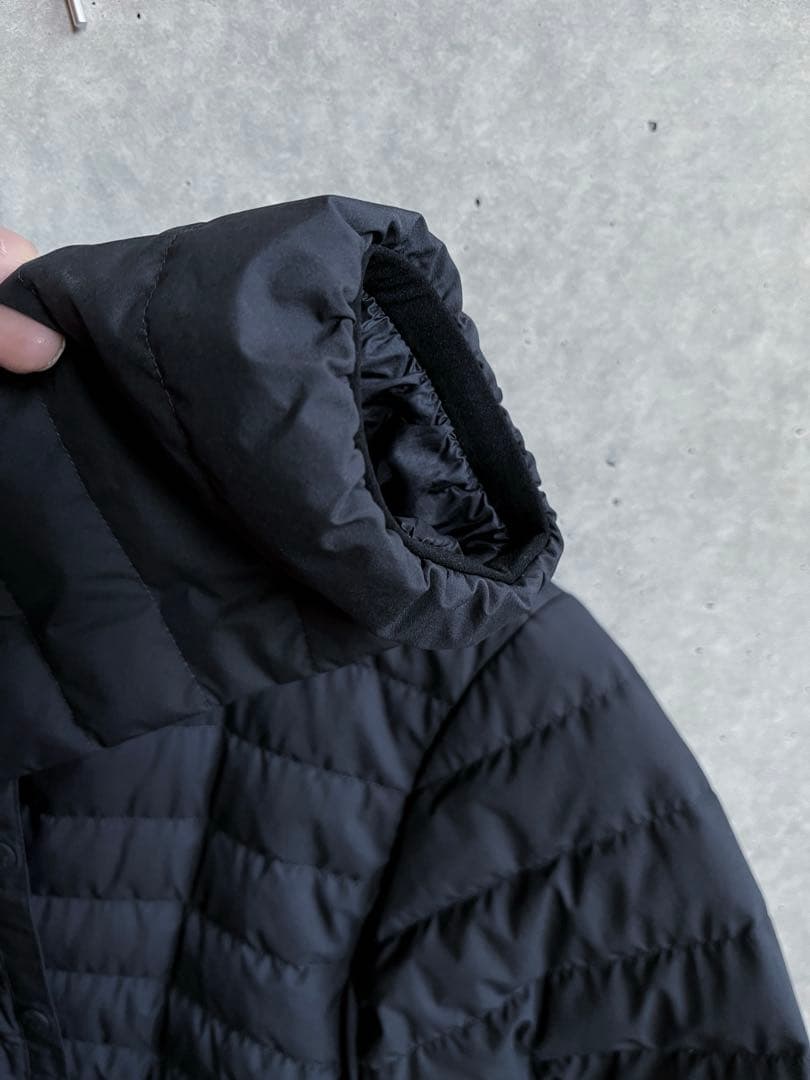 THE NORTH FACE シェルカーディガン　インナーダウン　L ブラック