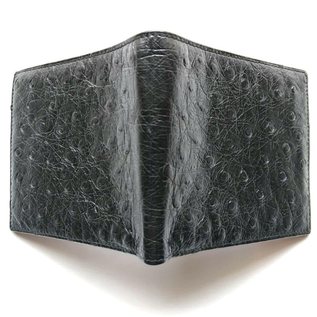 dunhill 極美品 黒革が醸し出す大人のエレガンス 二つ折り財布