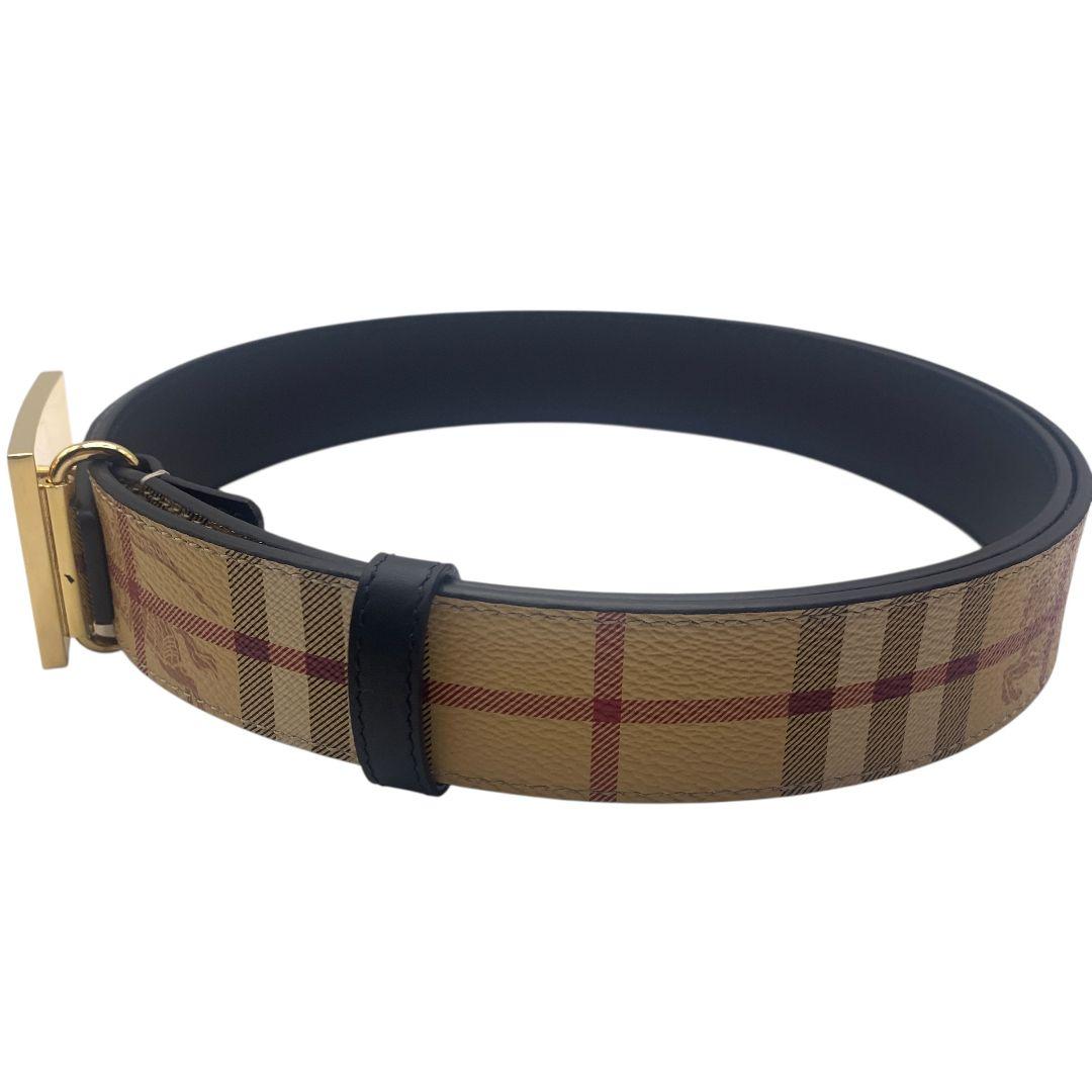 美品★Burberry　バーバリー　ベルト　リバーシブル105-115ｃｍ