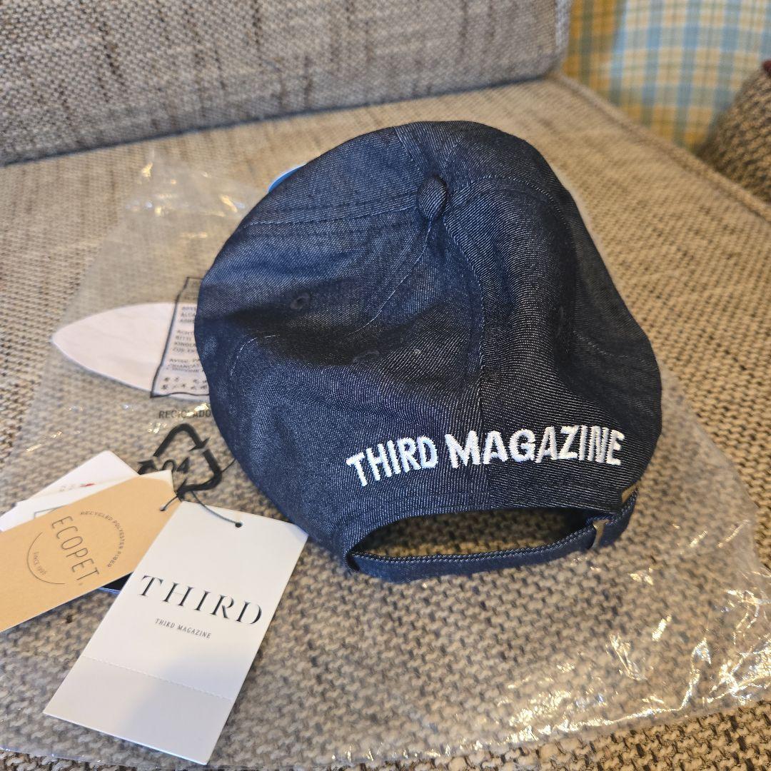 2025人気完売　未使用　NEW ERA 別注　サードマガジン　ロゴ　インディゴ