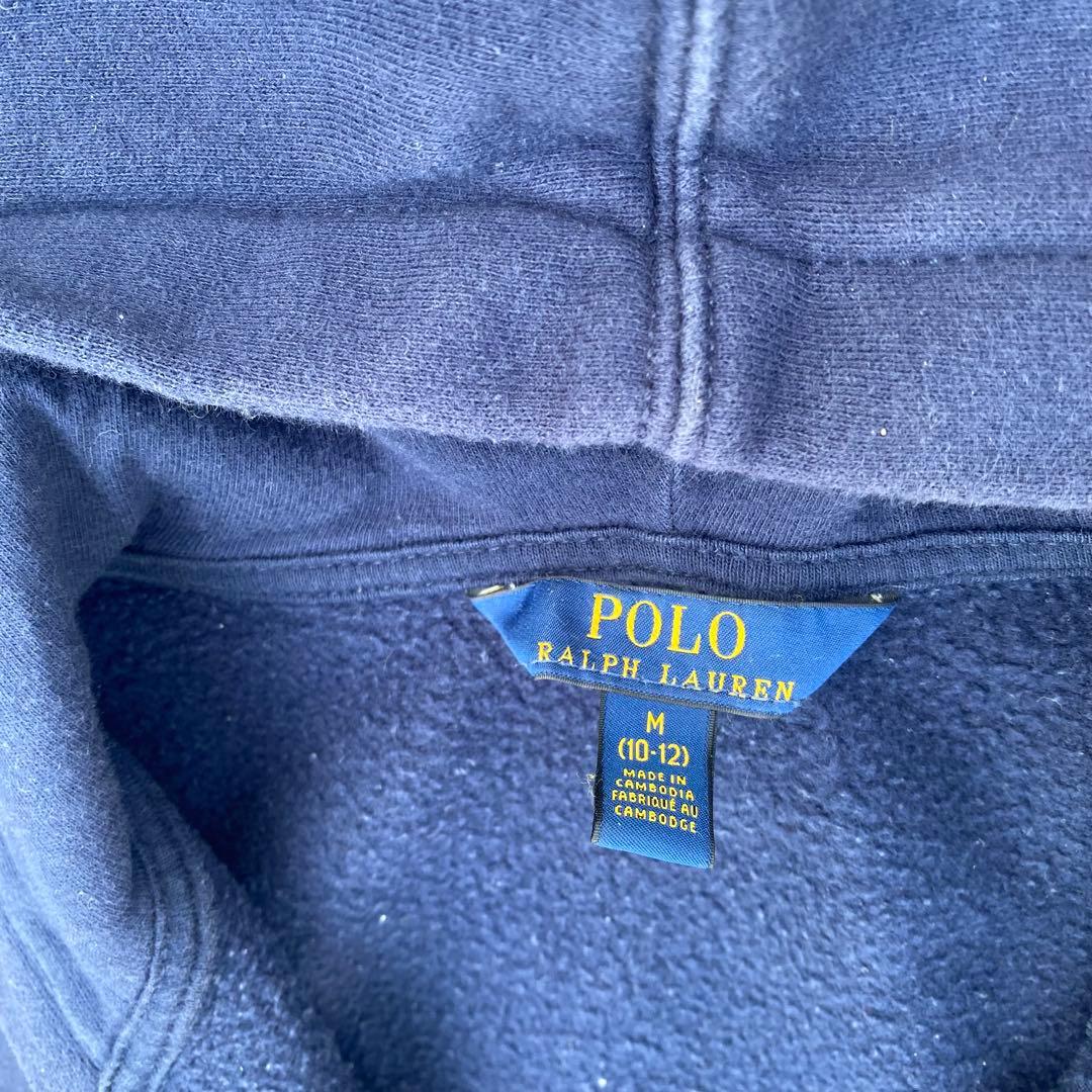 00s polo Ralph Lauren 短丈 ジップパーカー y2k テック