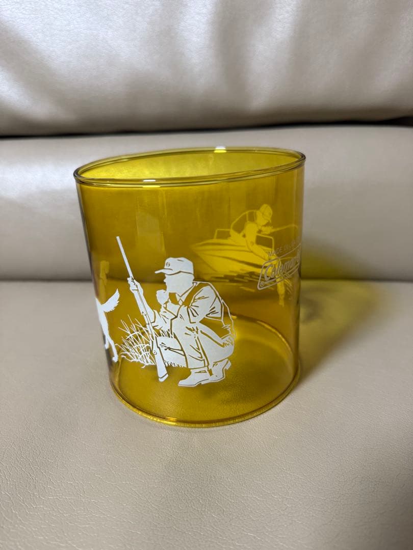 値下げ！【レア】未使用COLEMAN スポーツマン　288 ランタングローブ黄色