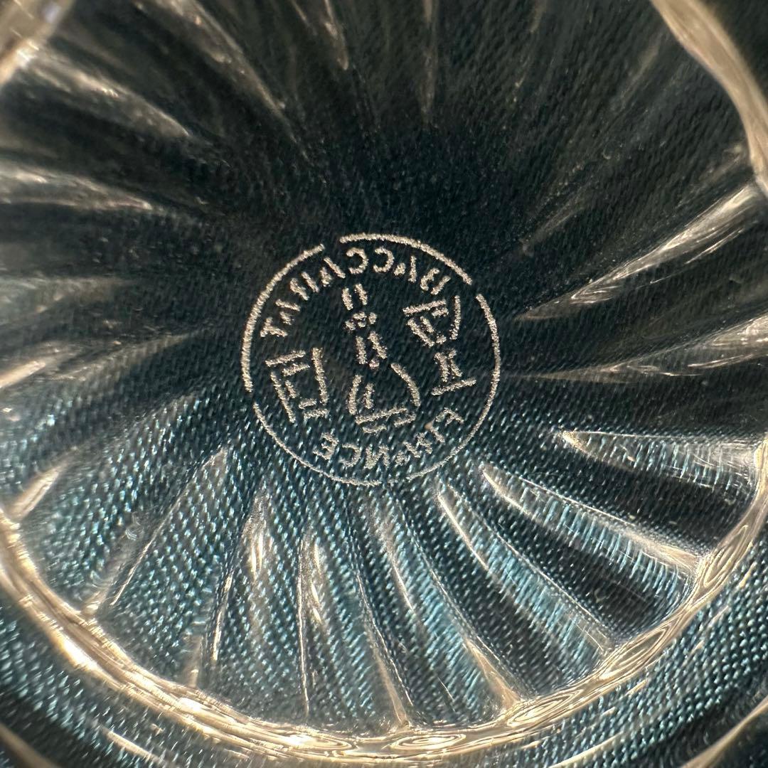 箱付き・未使用◇Baccaratバカラ◇ボリュート　クリスタルガラス　小皿　豆皿