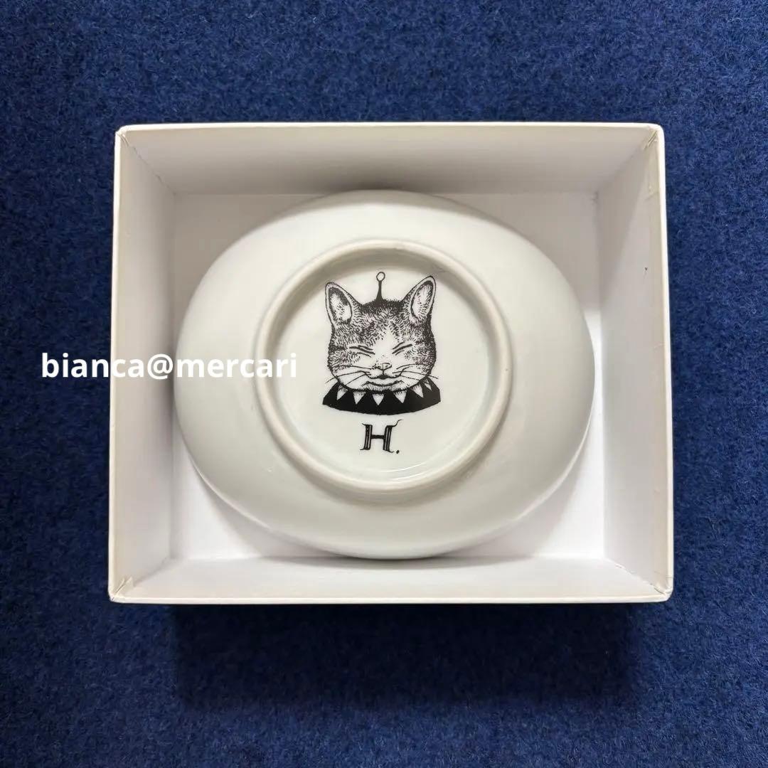 ヒグチユウコ ボリス雑貨店 非売品 プレート 丸型 ニャンコ ギュスターヴ