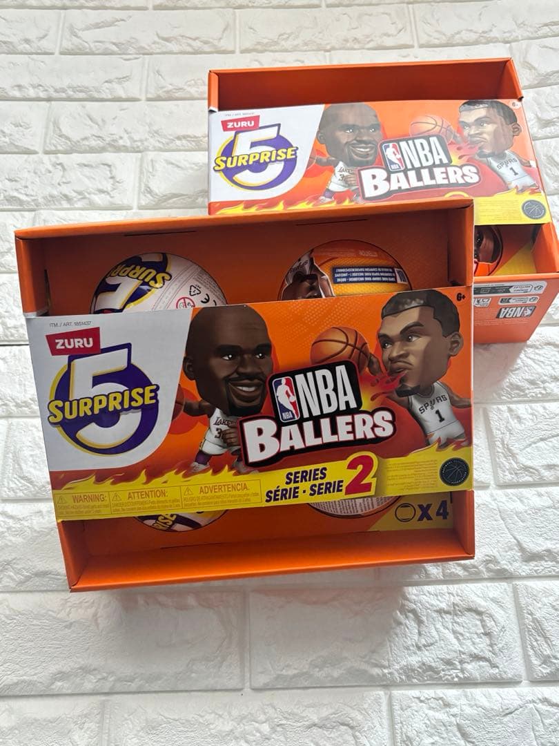 期間限定特価！NBA BALLERS2 【4個入り×2セット】@1,400円