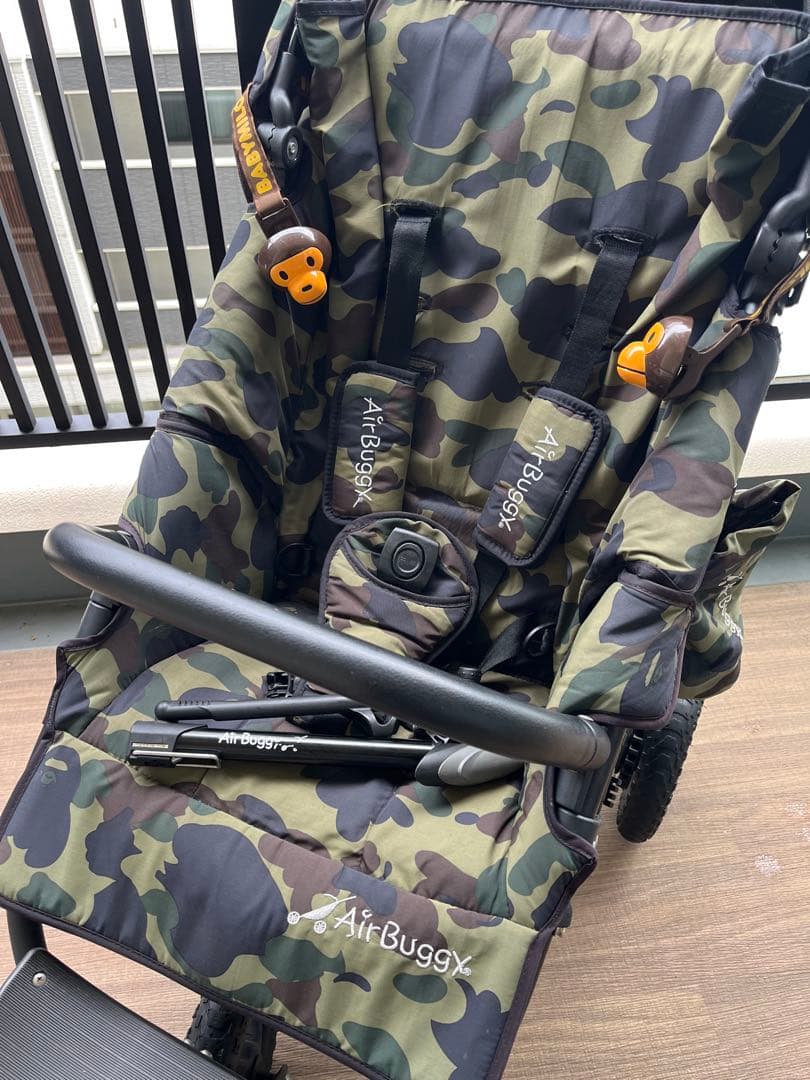 BAPE×AirBuggy 迷彩柄 エアバギー ココプレミア