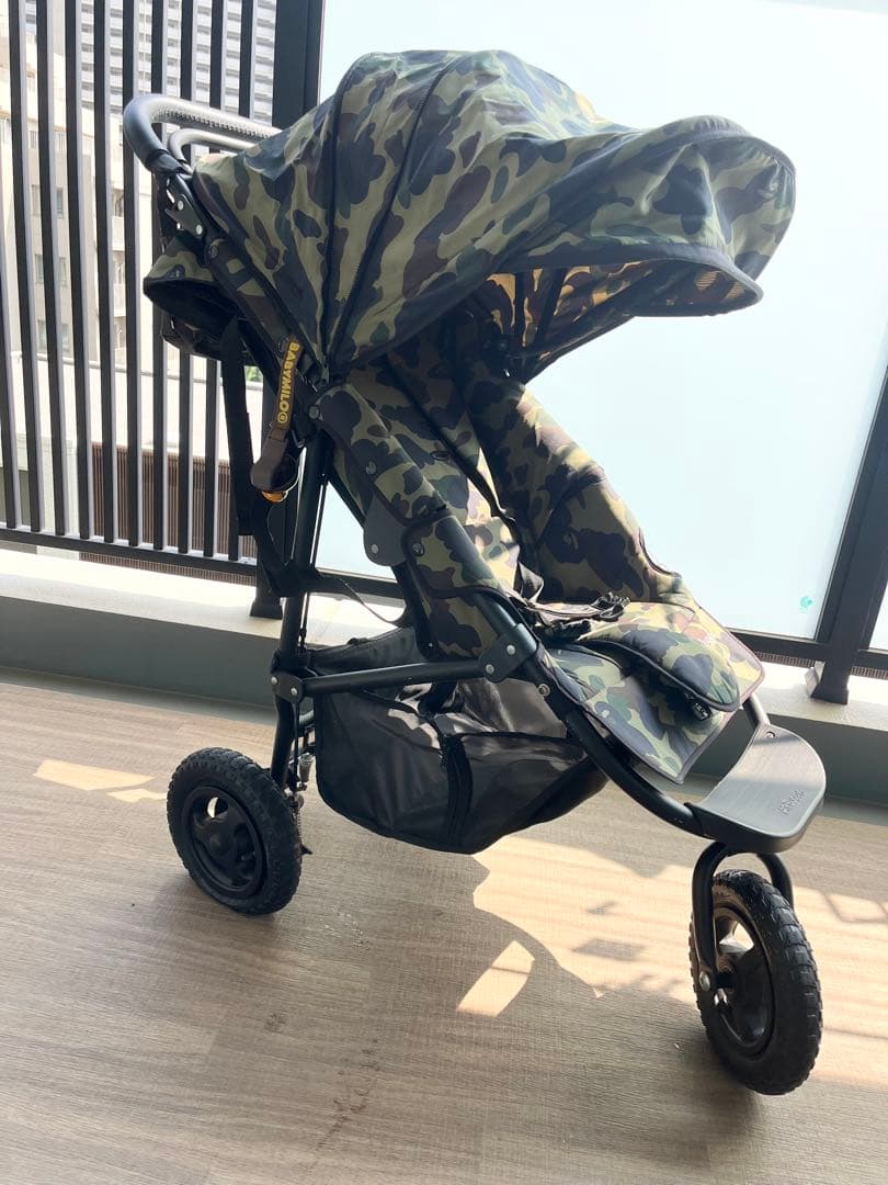 BAPE×AirBuggy 迷彩柄 エアバギー ココプレミア