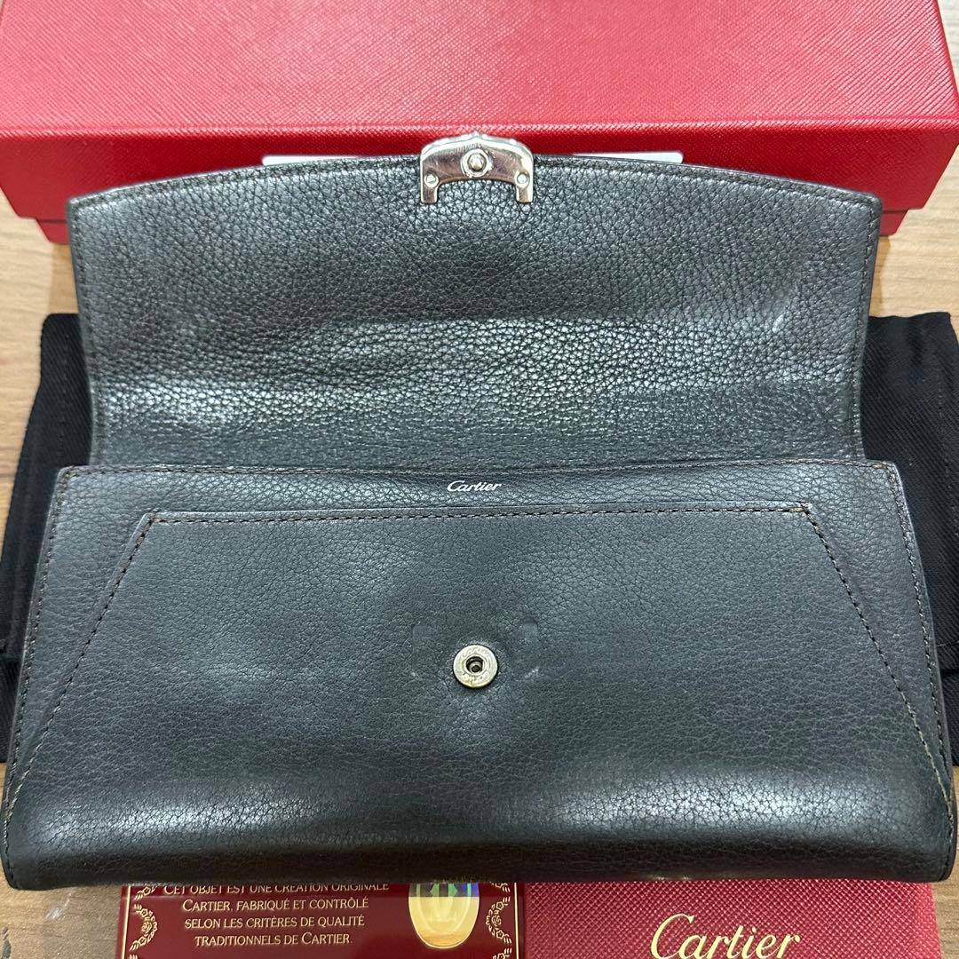 新品同様‼️ カルティエ　Cartier 財布　長財布　Cドゥ