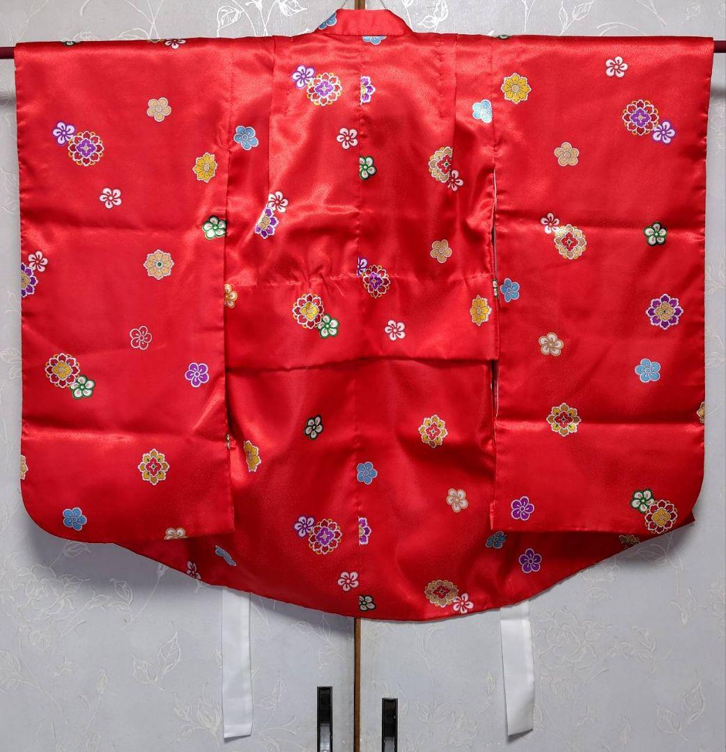 RK538洗える子供着物着丈73センチ裄丈42センチ綺麗美品