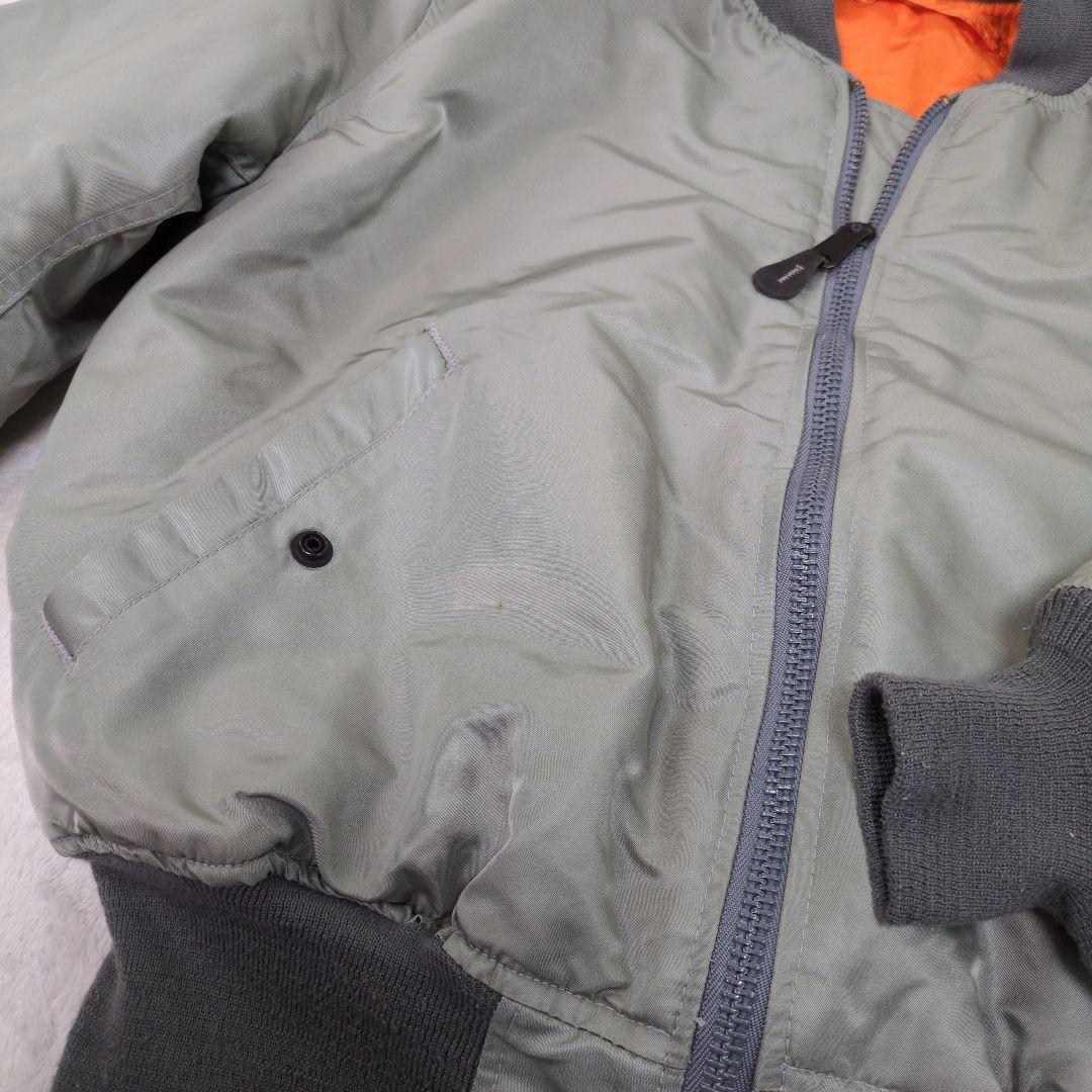 90s USA製 flight jacket 太アーム HOPE ホープ MA1