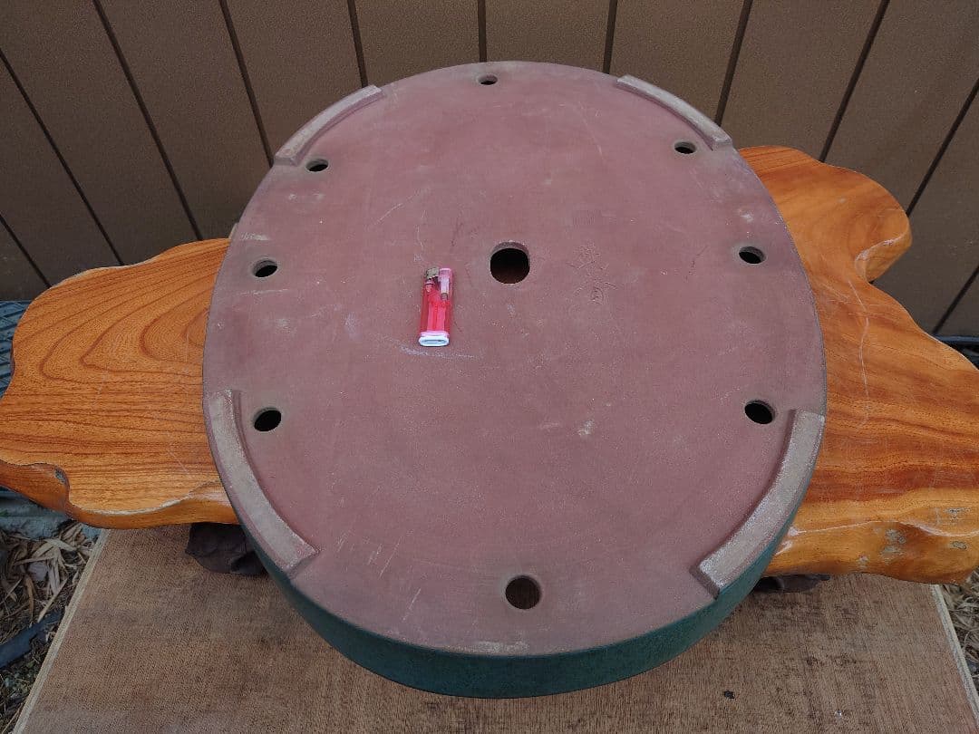 特大鉢　緑巳斎春松　幅70cm