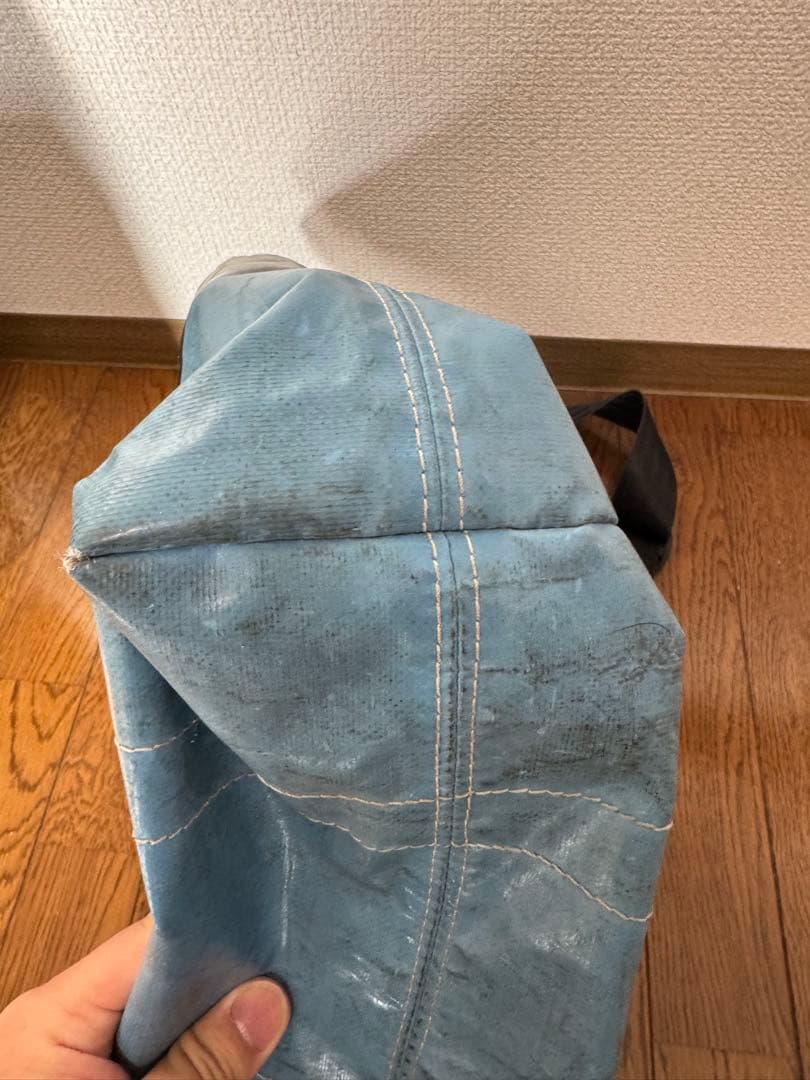 FREITAG トートバッグ 青/黒/黄色