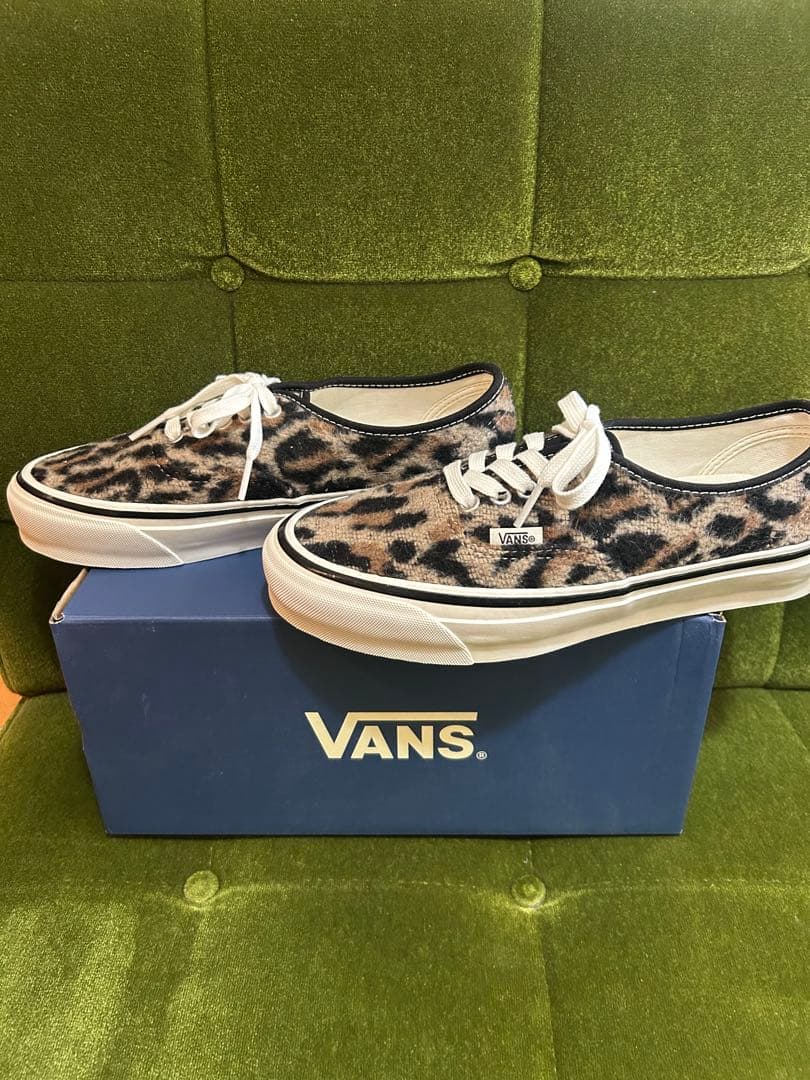 VANS Authenticレオパード 25cm 箱有り　オーセンティック