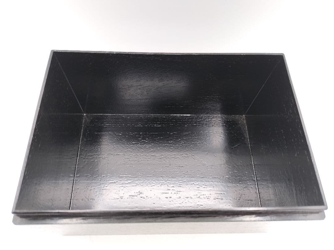 c861 茶箱 青漆 爪紅 紙箱 茶道具 古物