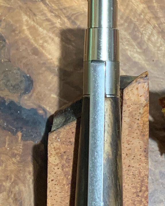 黒柿杢ノック式ボールペン