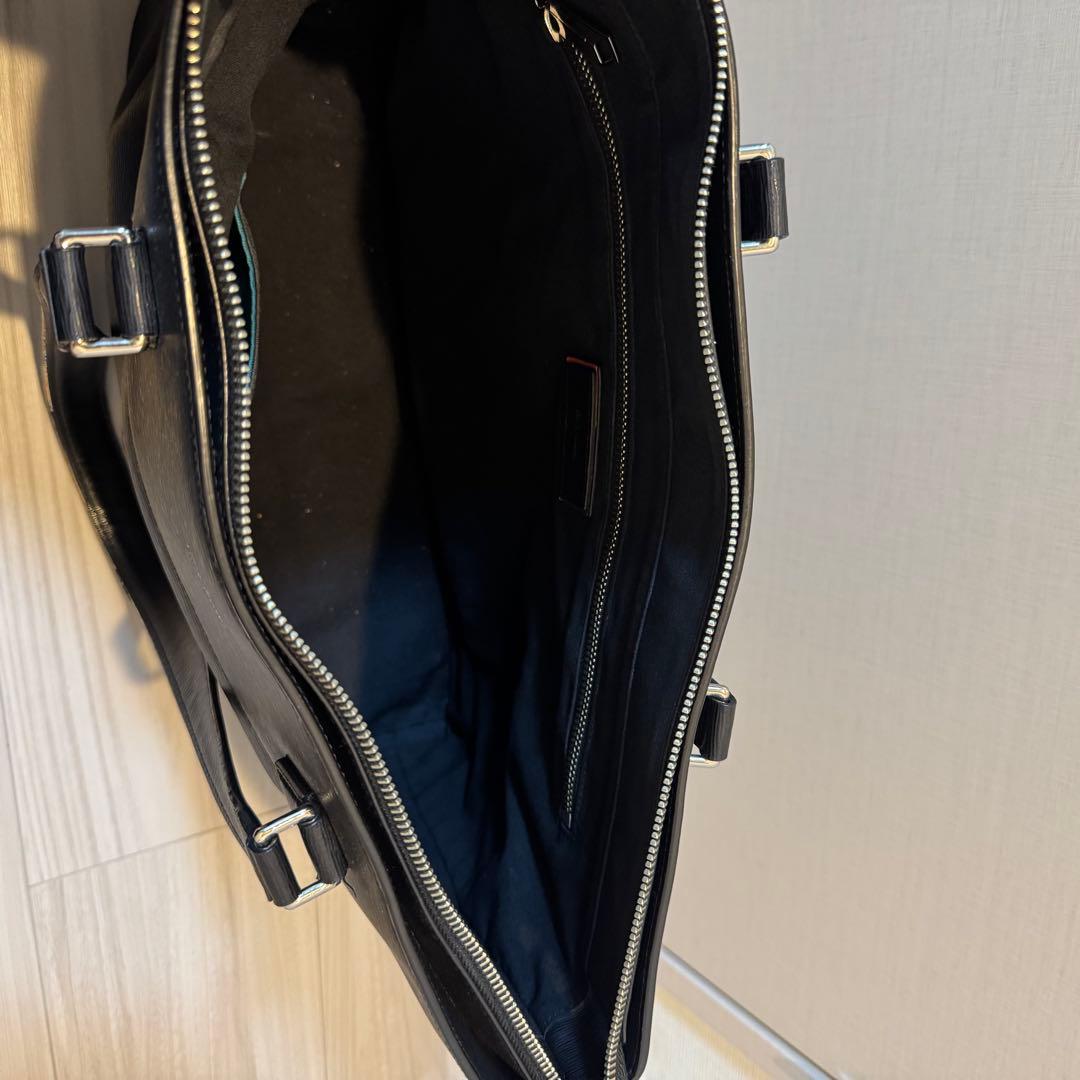 paul smith ポールスミス　クラシックエンボス　レザー　トートバッグ