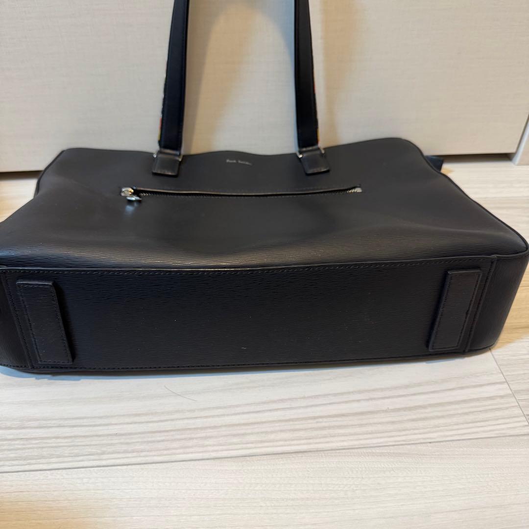paul smith ポールスミス　クラシックエンボス　レザー　トートバッグ