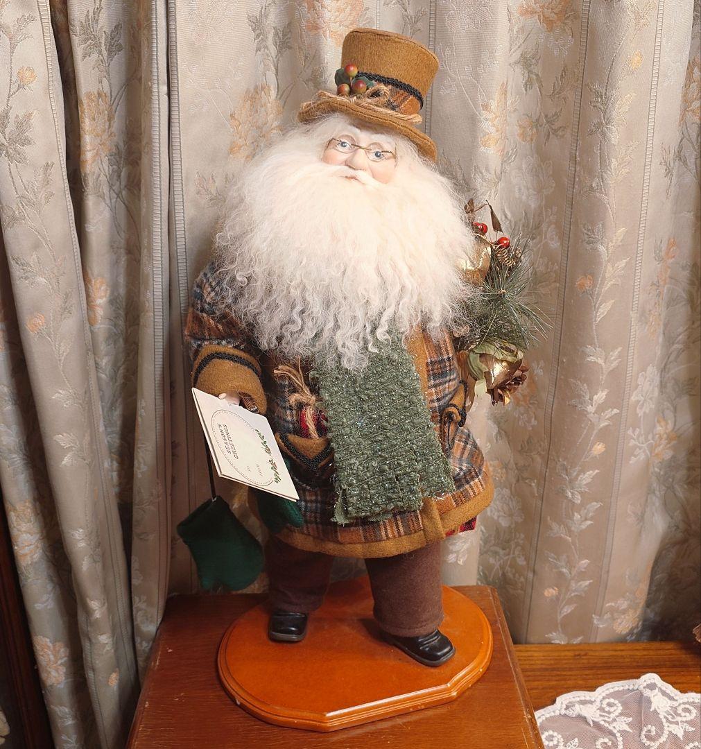 1点物　リアル　サンタクロース人形　ドール　クリスマス