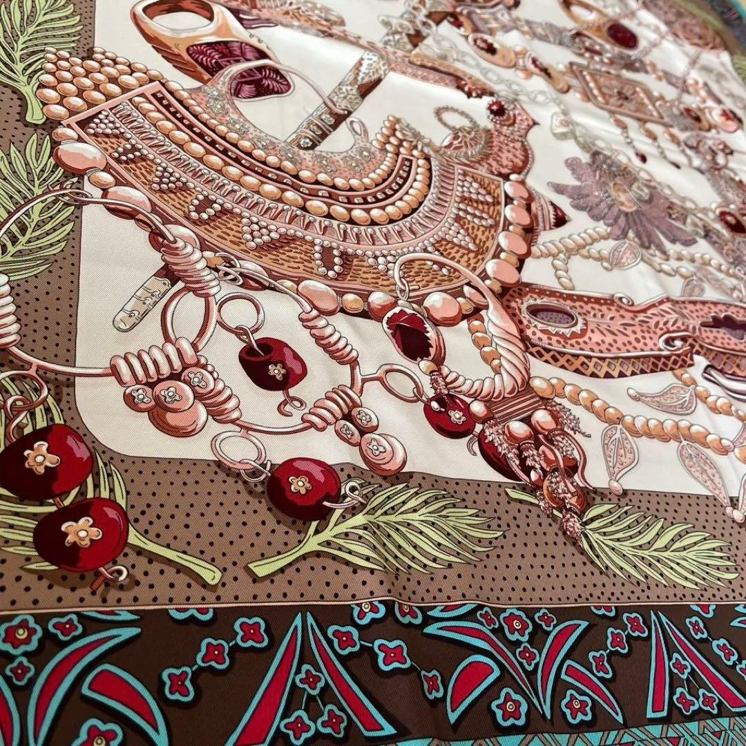 HERMESエルメスカレ90 Zenobieパルミラの女王ゼノビア シルク100