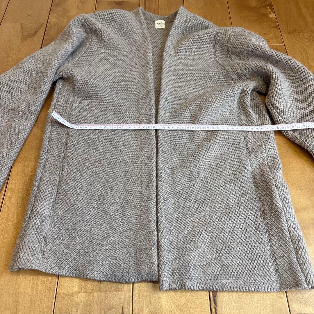 Ron Heamanベージュ カシミヤカーディガン