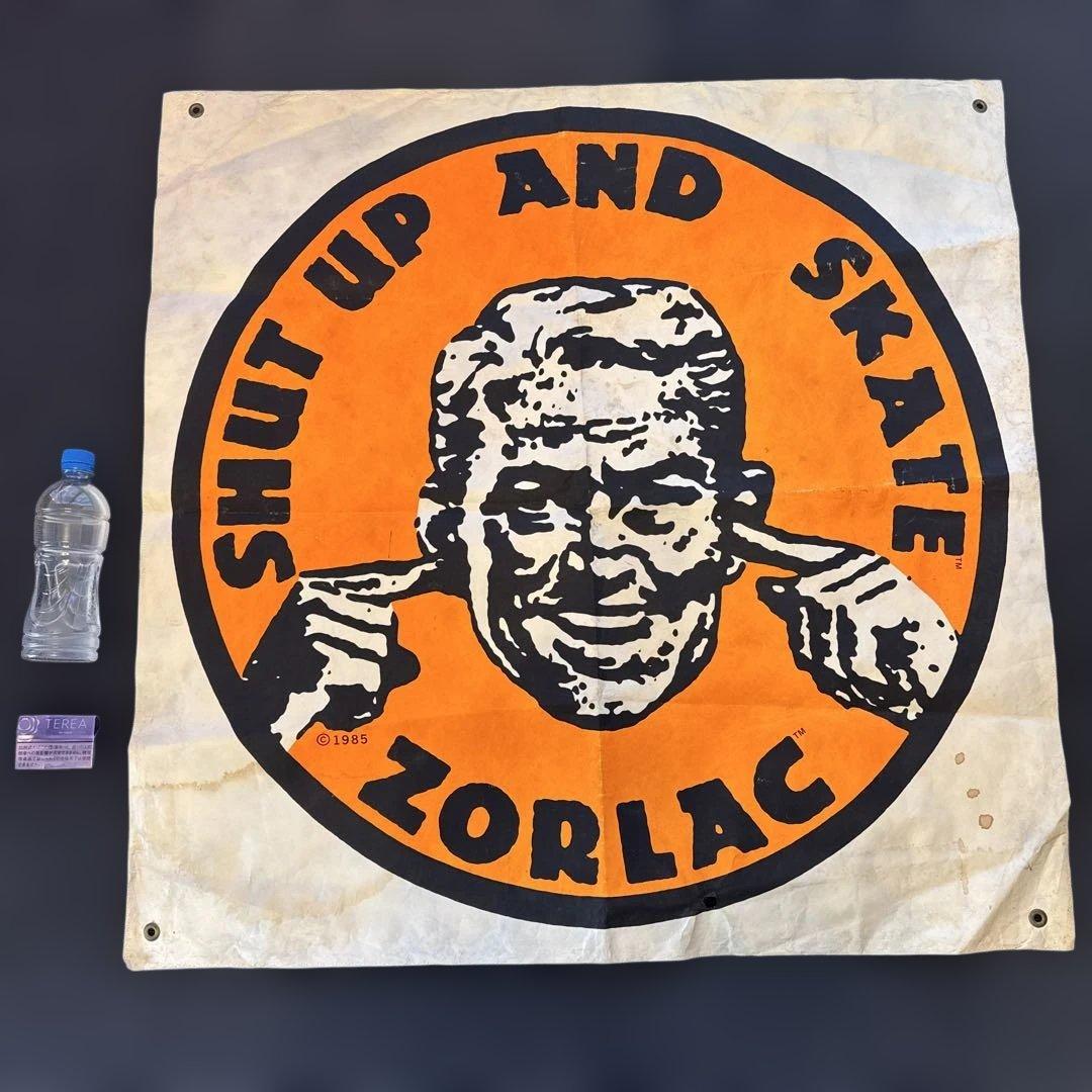 ZORLAC スケートボード バナー 1985年