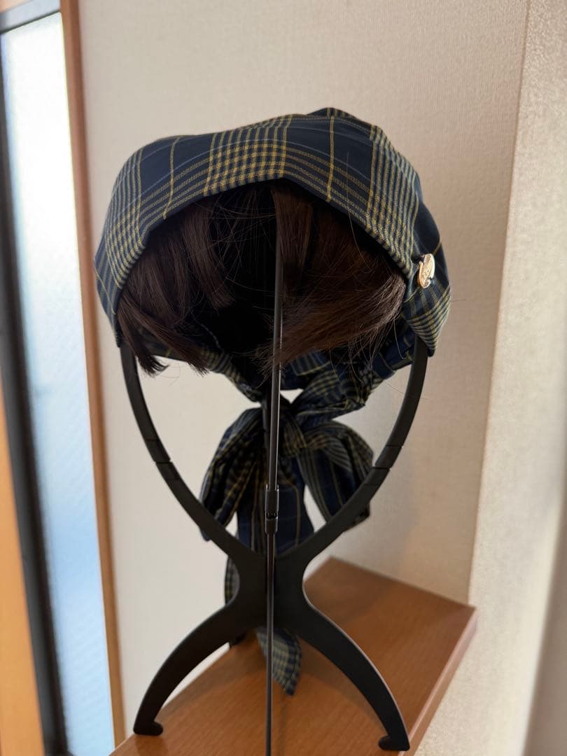 Baren バレン チェック柄 スカーフハット