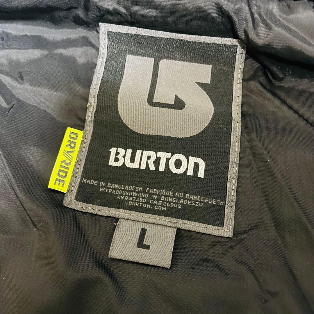 美品 BURTON バートン　スノーボード　ウェア　メンズ　Lサイズ 上下セット