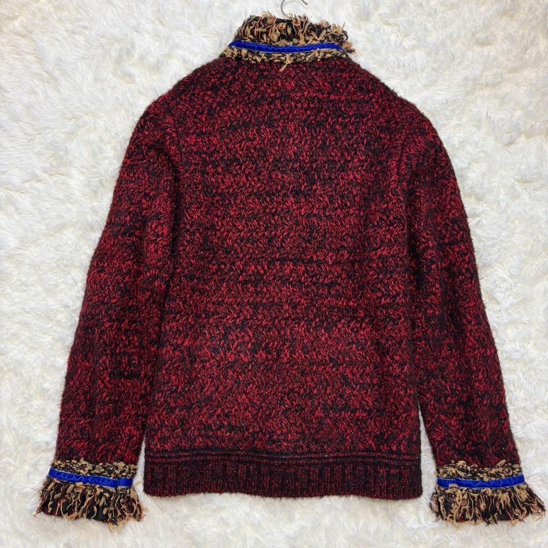 完売品 glamb ShaggyKnitJacket シャギーニットジャケット