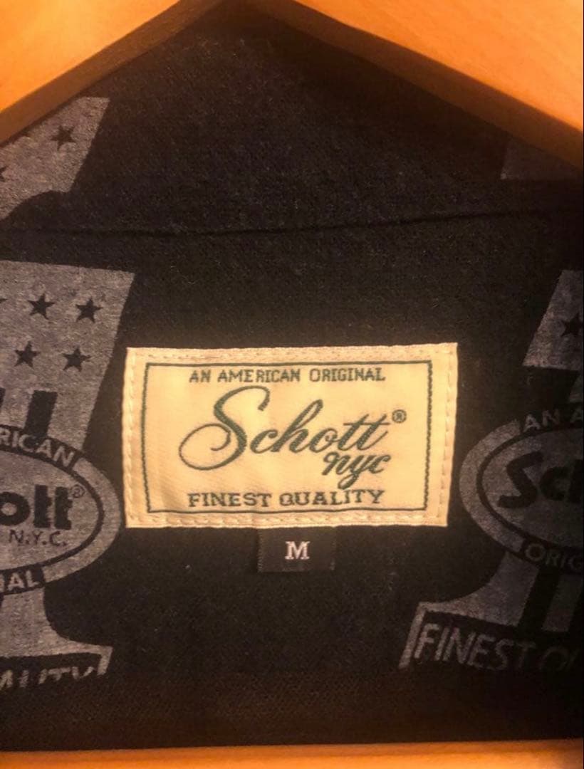 【美品】Schott ショット ナンバーワン シャツ