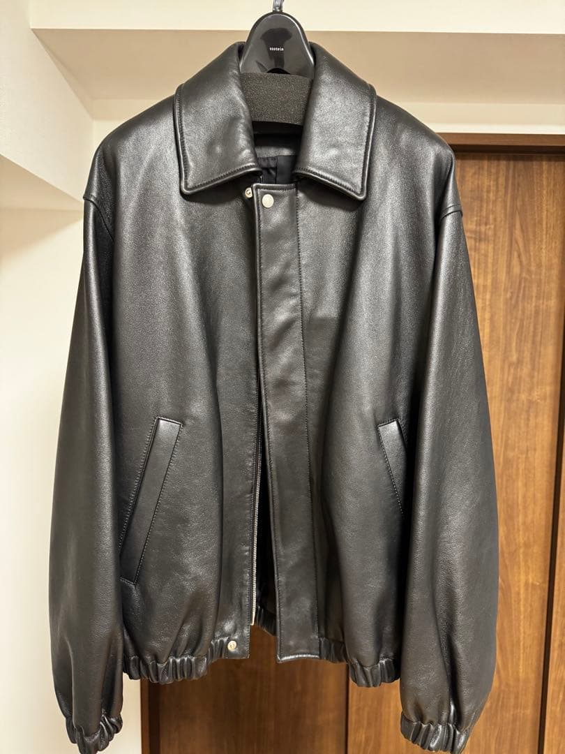 ssstein Sheep Leather Zip Short Jacket　S