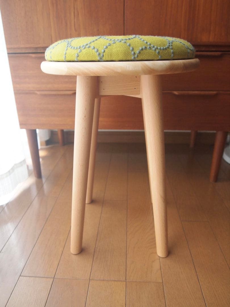 やえさん専用 ミナペルホネン ハンドメイド スツール タンバリン 生地 チェア