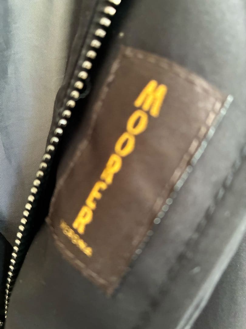 MOORER ムーレー ハーフコート ブラック サイズ48 伊勢丹購入 美品