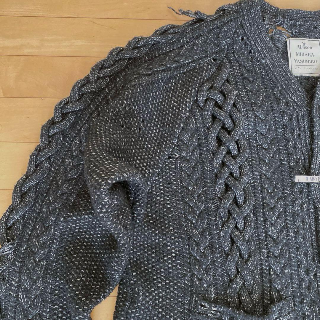mihara yasuhiro ニット カーディガン