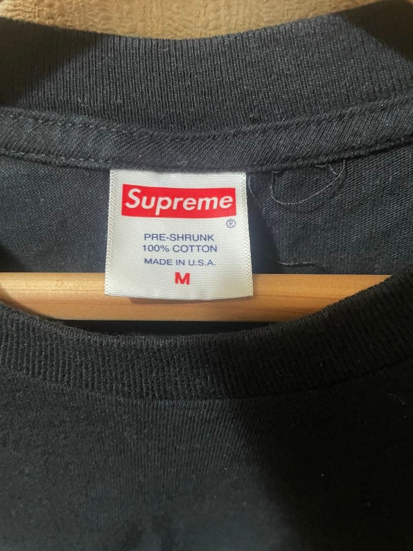 トップス Supreme Box Logo L/S Tee BLACK M