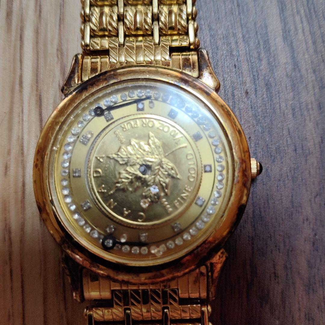 エルジン10分の1オンス金貨腕時計
