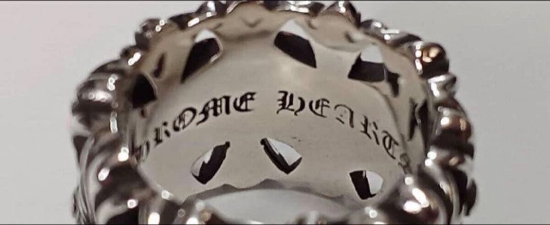 【美品】CHROME HEARTS　セメタリーリング　クロムハーツ　19号