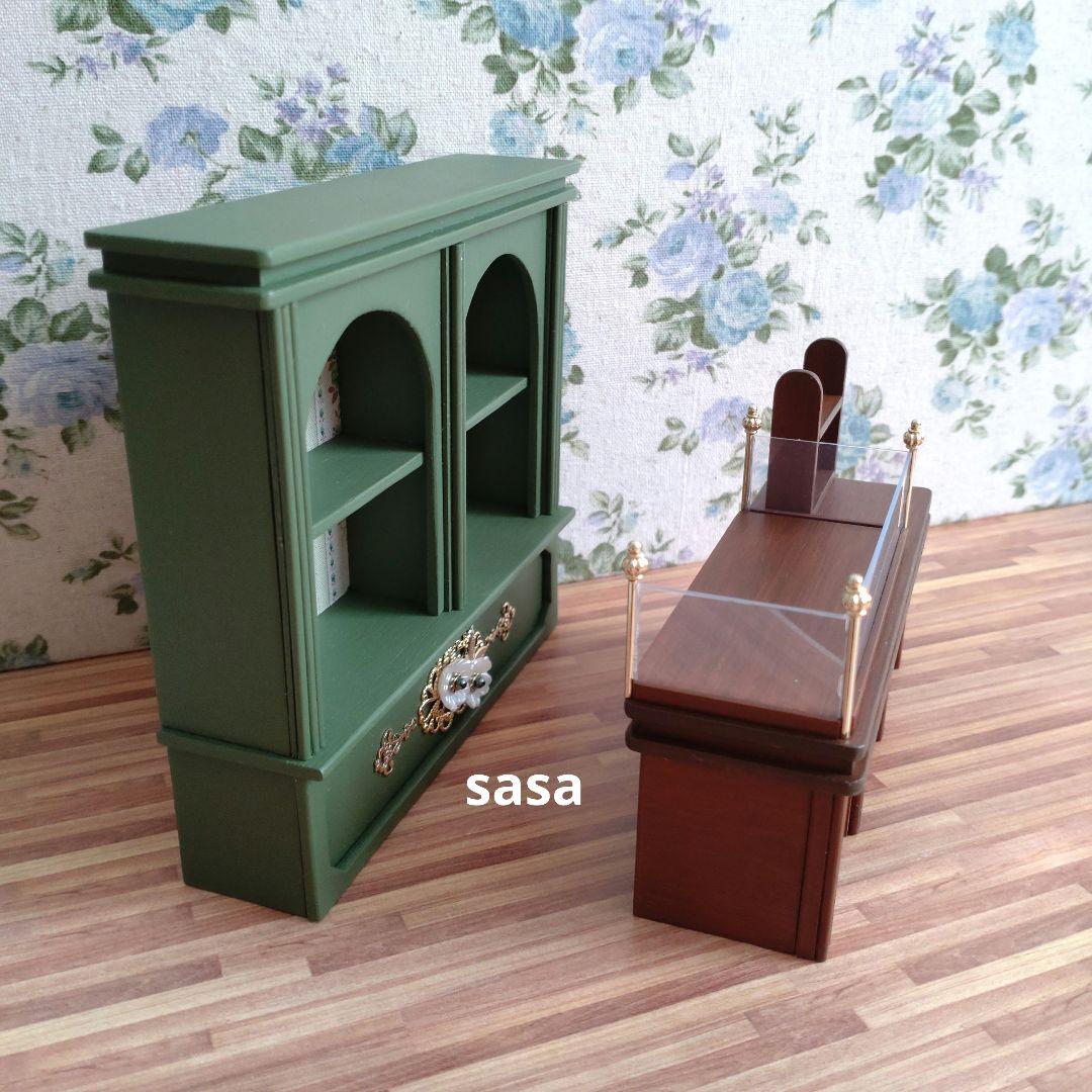 ミニチュア家具　ミニチュアショコラティエ家具セット