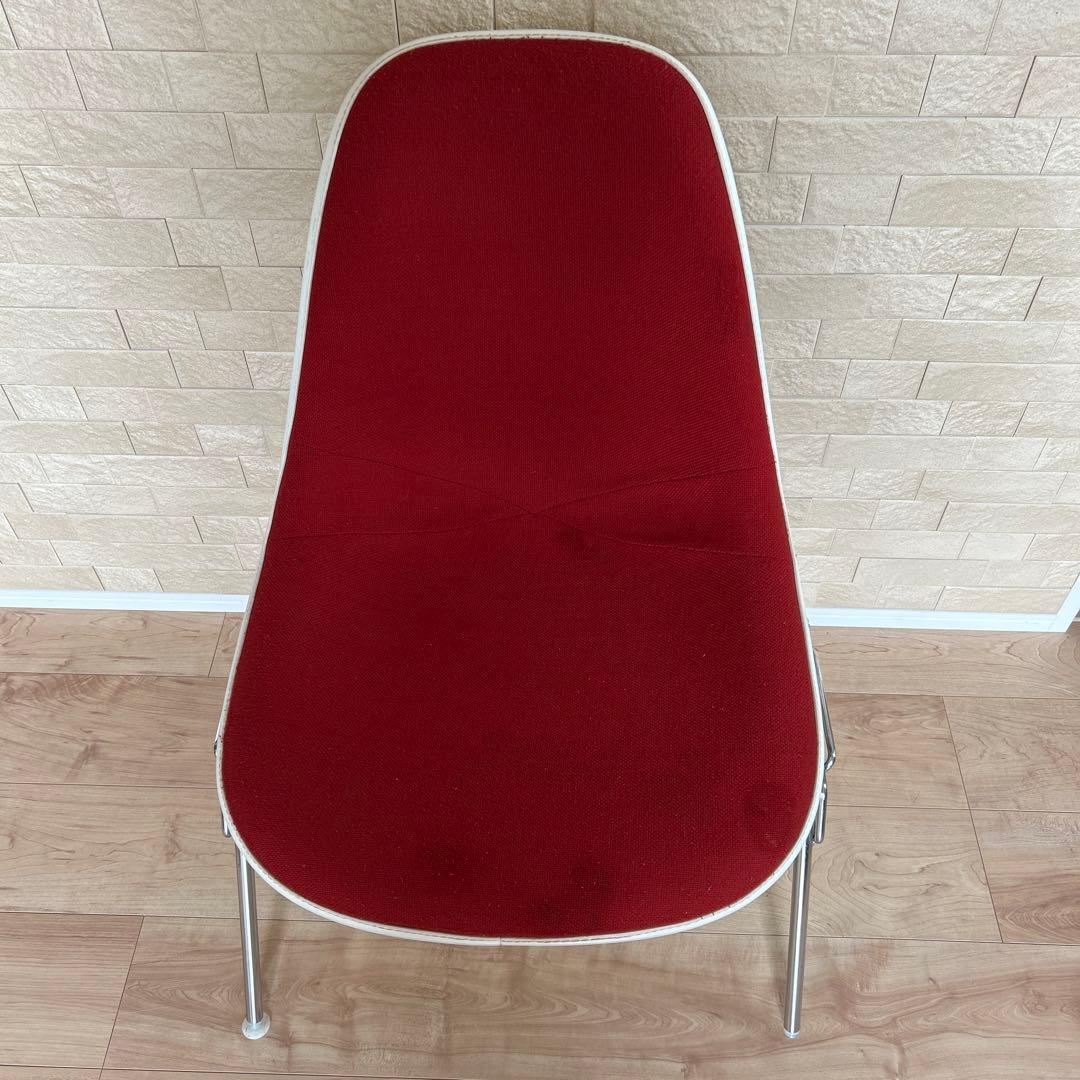 ハーマンミラー　Eames イームズ ワインレッドファブリック生地