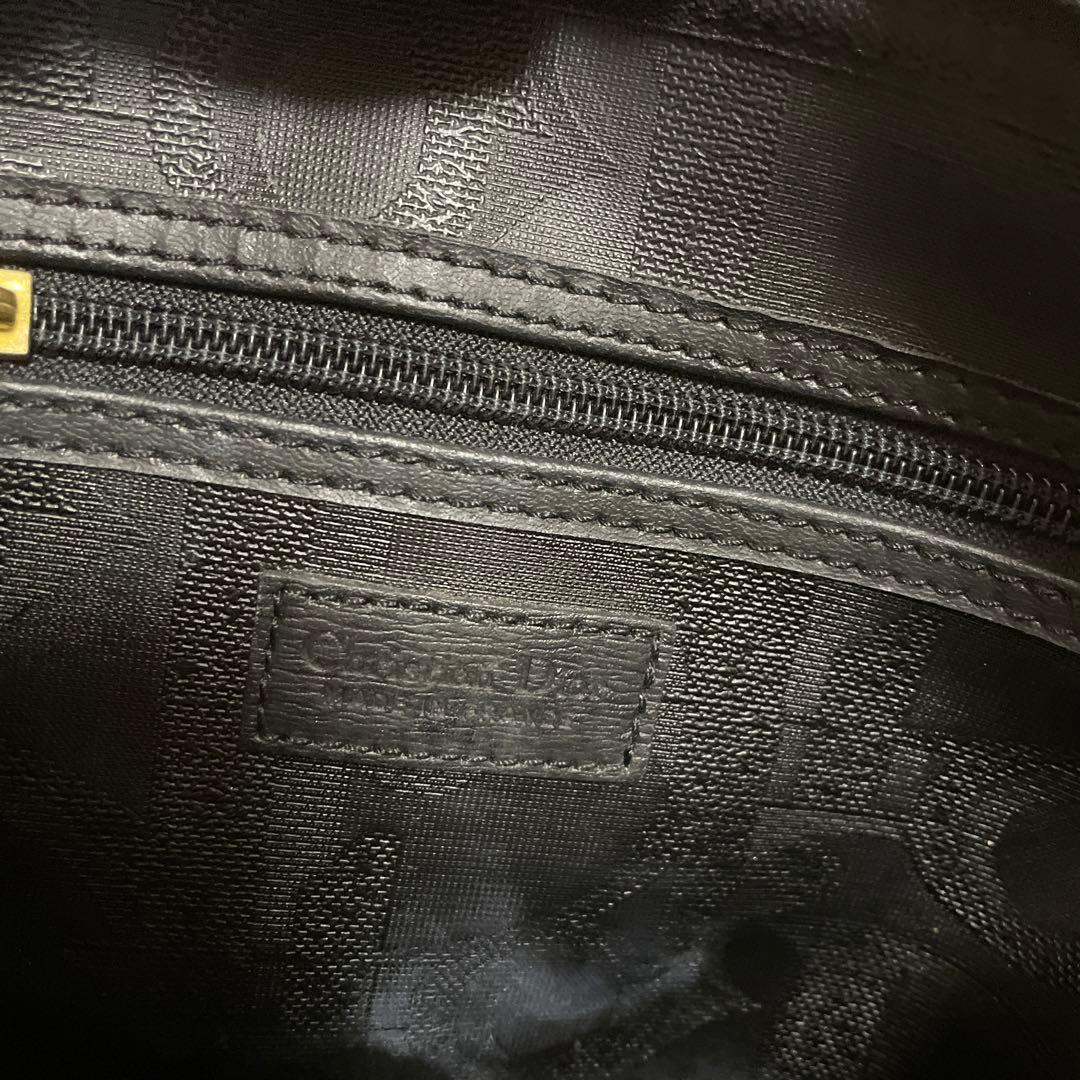 Christian Dior ボストンバッグ トロッター柄 PVC