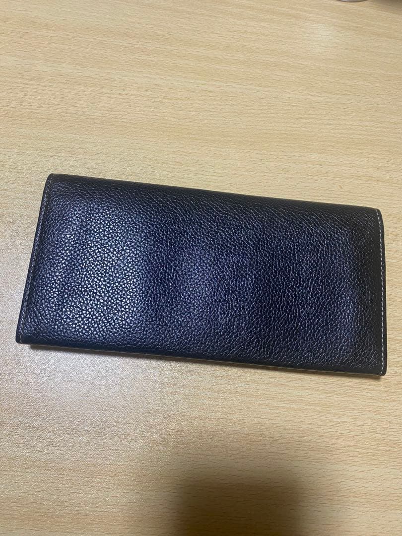 状態良し！dunhill ダンヒル　黒 レザー 長財布