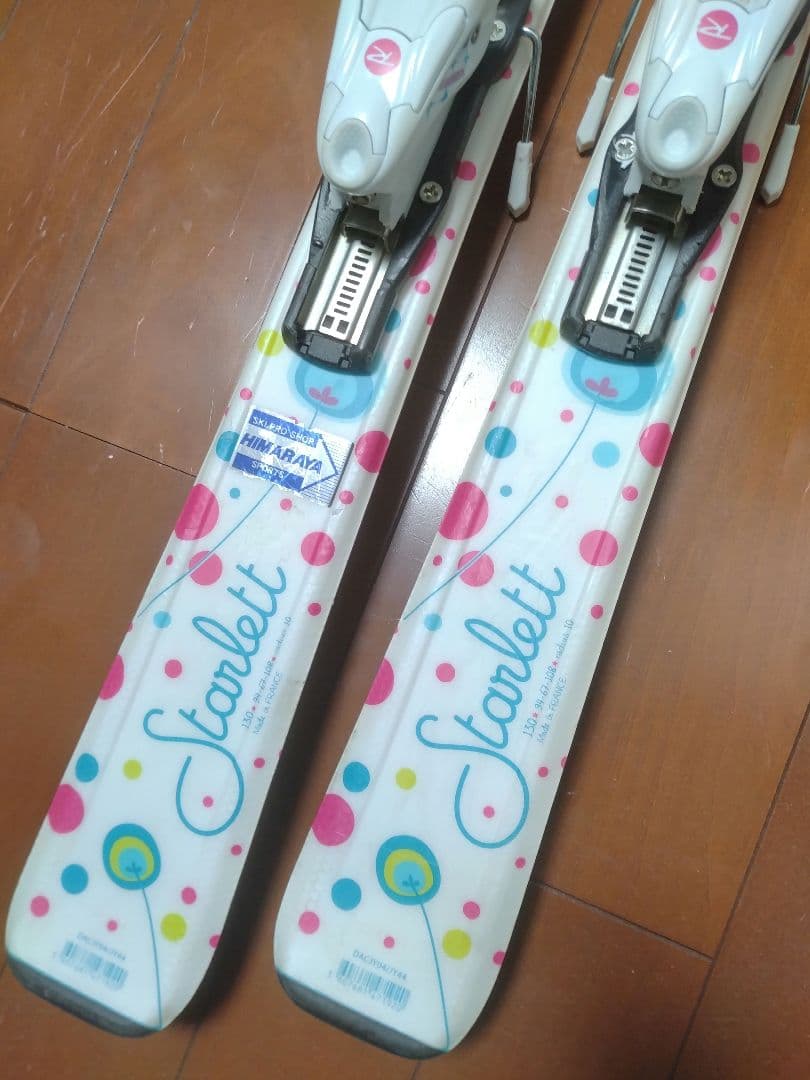 【美品☆】130cm　ROSSIGNOLスキー板セット♪　送料無料！