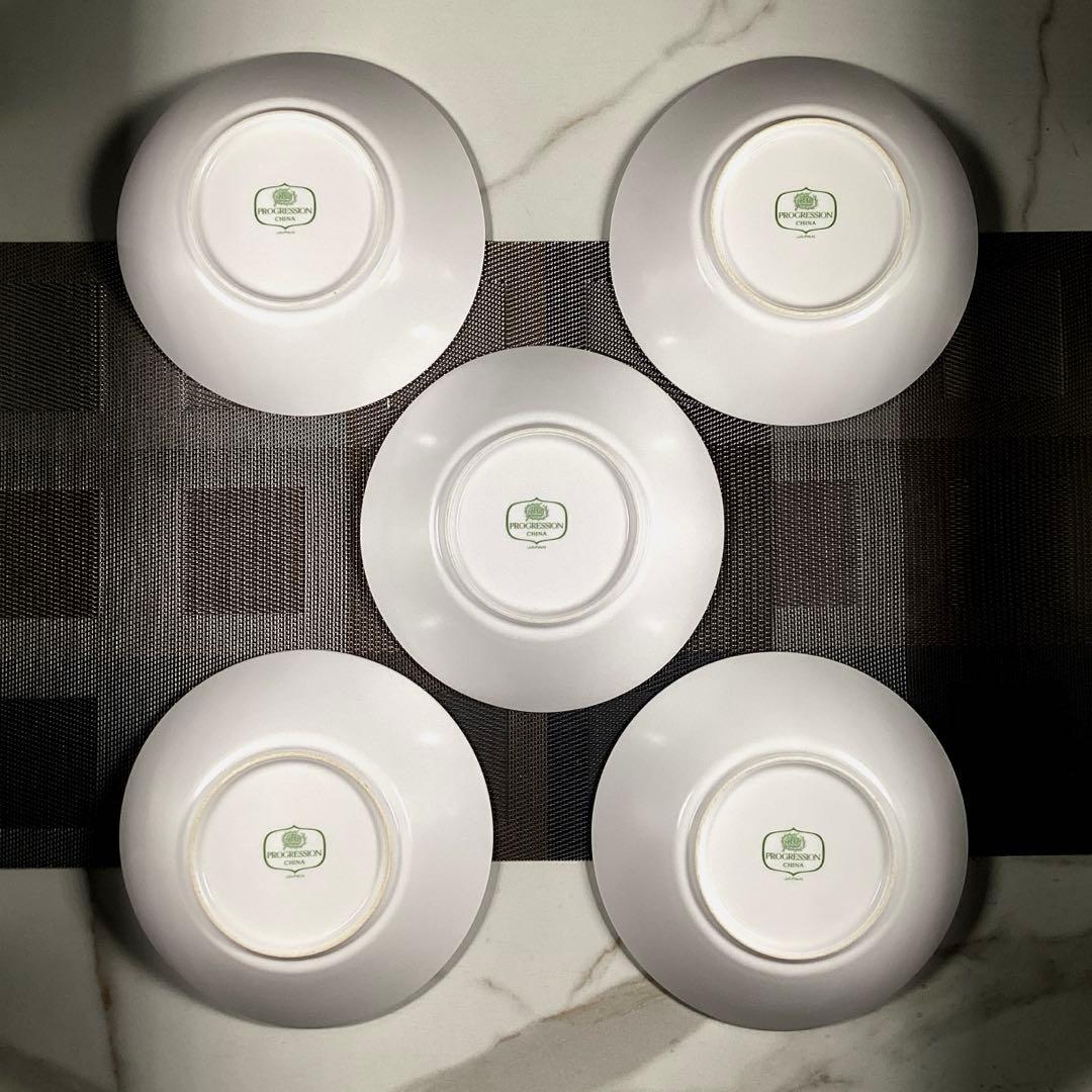 未使用　Noritake PROGRESSION カレー•スープ•パスタ皿　5枚