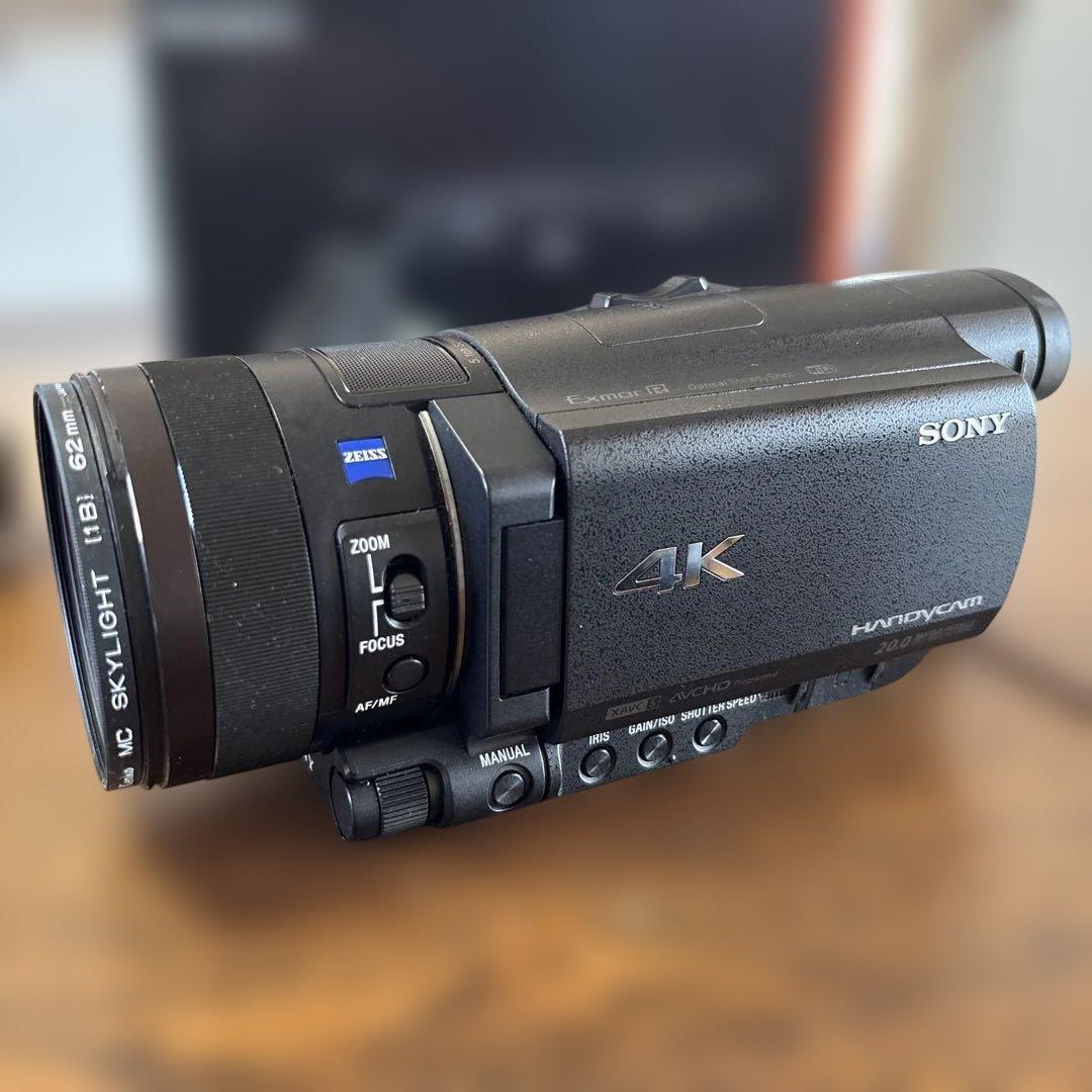 SONY 4K Handycam 本体 FDR-AX100