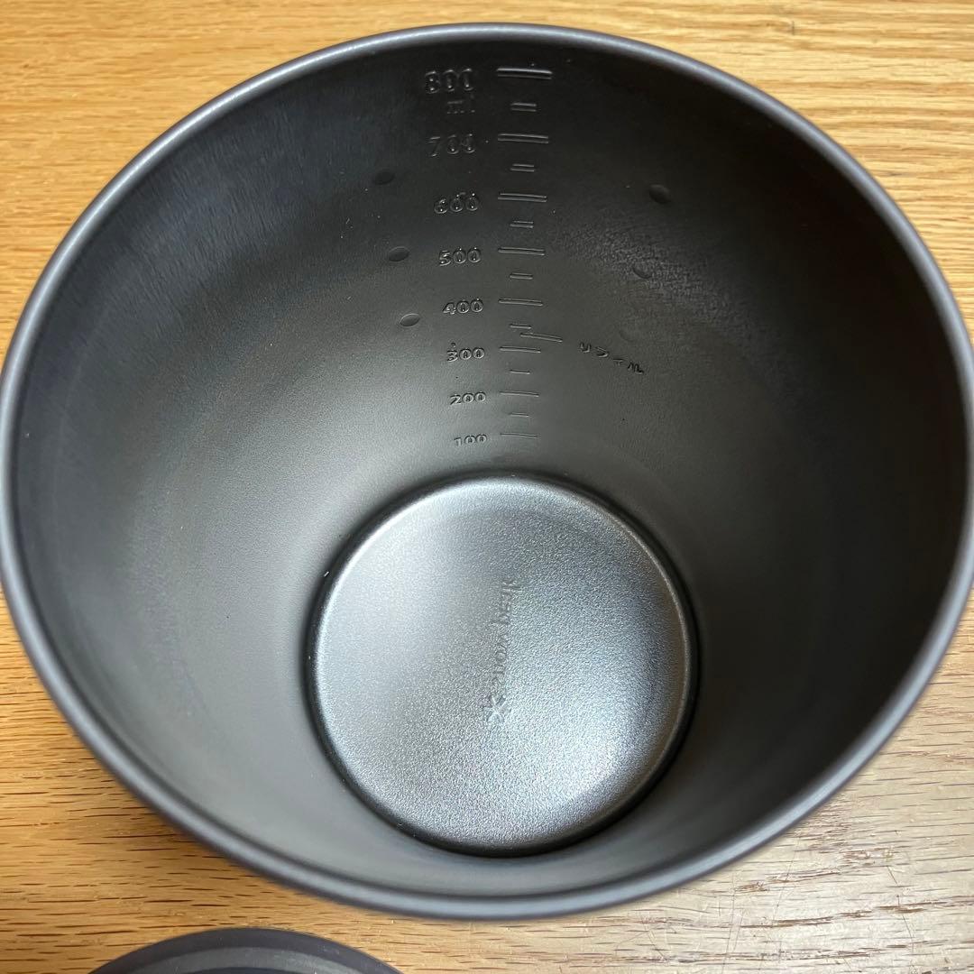 【レア未使用品】スノーピーク カップヌードル　チタンクッカー