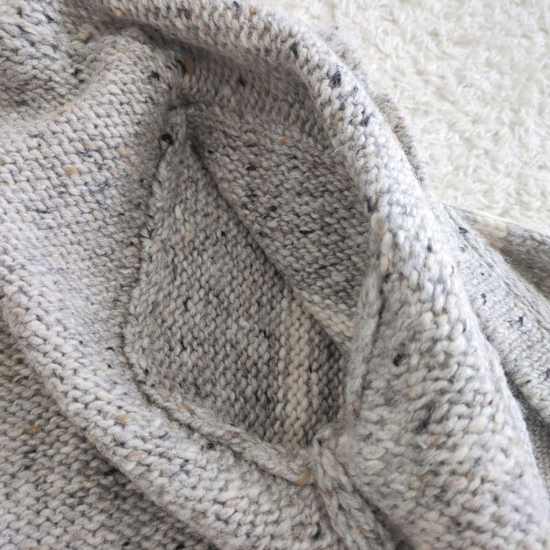 トムブラウン　カーディガン　トリコロール　4bar グレー　メンズ　ニット