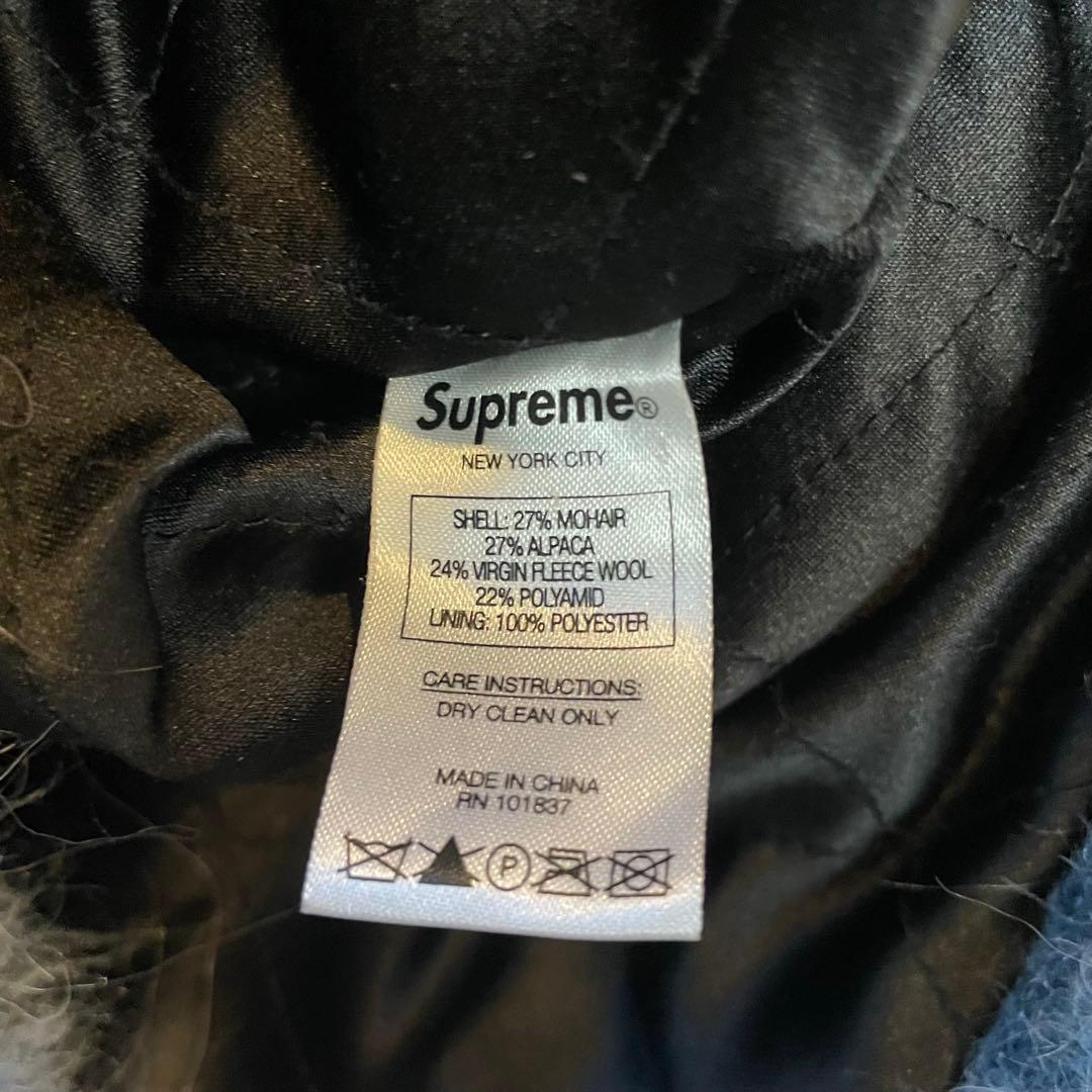 ジャケット・アウター SUPREME 16FW MOHAIR HOODED WORK JACKET