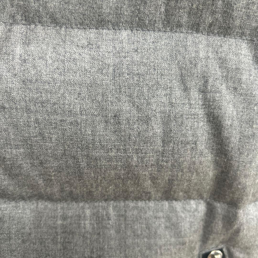 【美品】DUVETICA グレー ウールダウンベスト
